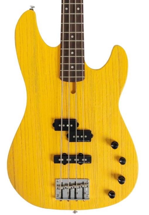 Solid body electric bass Sire Marcus Miller P6 4ST - butterscotch