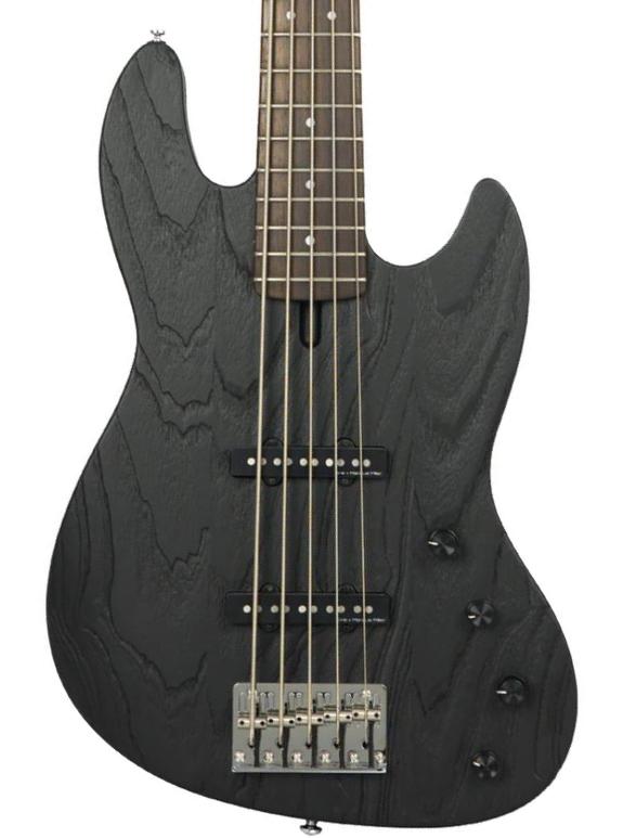 Solid body electric bass Sire Marcus Miller V6 5ST - black