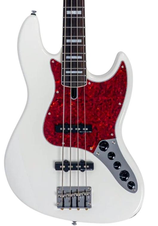 Solid body electric bass Sire Marcus Miller V7 Alder New Gen 4ST - antique white
