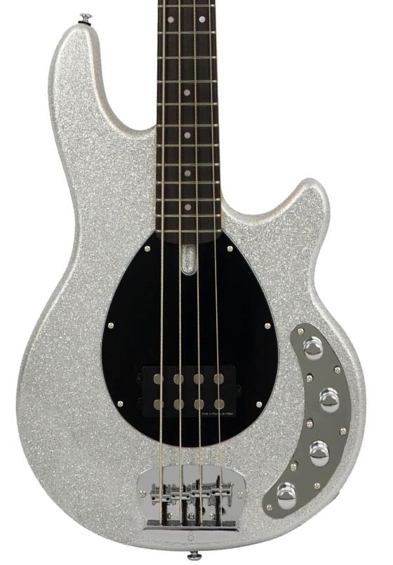 Solid body electric bass Sire Marcus Miller Z3 4ST - silver sparkle