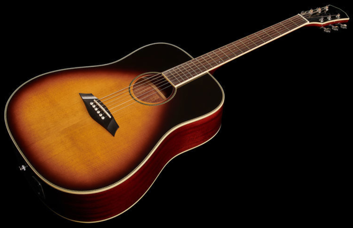 Sire Larry Carlton A3-d Signature Dreadnought Epicea Acajou Rw - Vintage Sunburst - Electro acoustic guitar - Variation 1