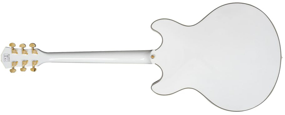 Sire Larry Carlton H7 Signature Ht Hh Eb - White - Semi-hollow electric guitar - Variation 1