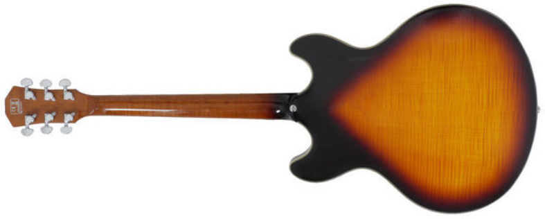 Sire Larry Carlton H7 Signature Ht Hh Eb - Vintage Sunburst - Semi-hollow electric guitar - Variation 2