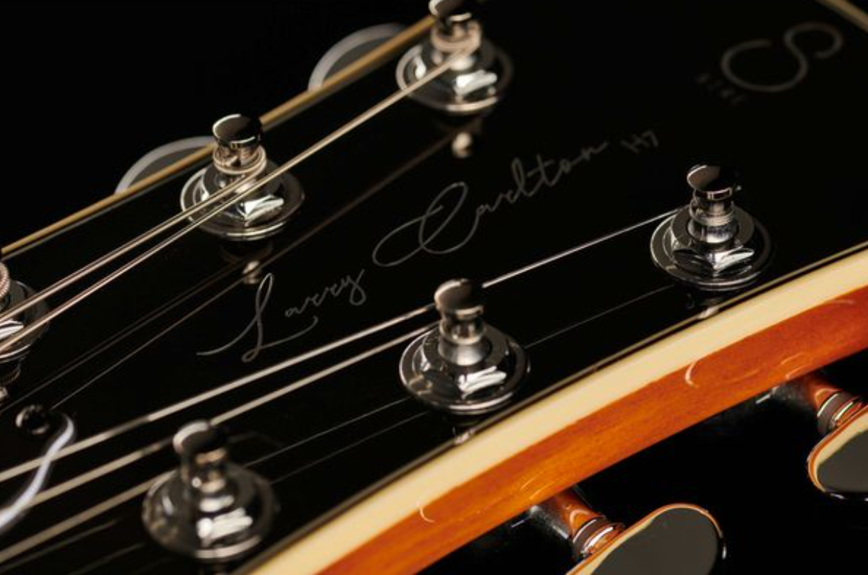 Sire Larry Carlton H7v Signature 2s P90 Ht Eb - Vintage Sunburst - Semi-hollow electric guitar - Variation 6