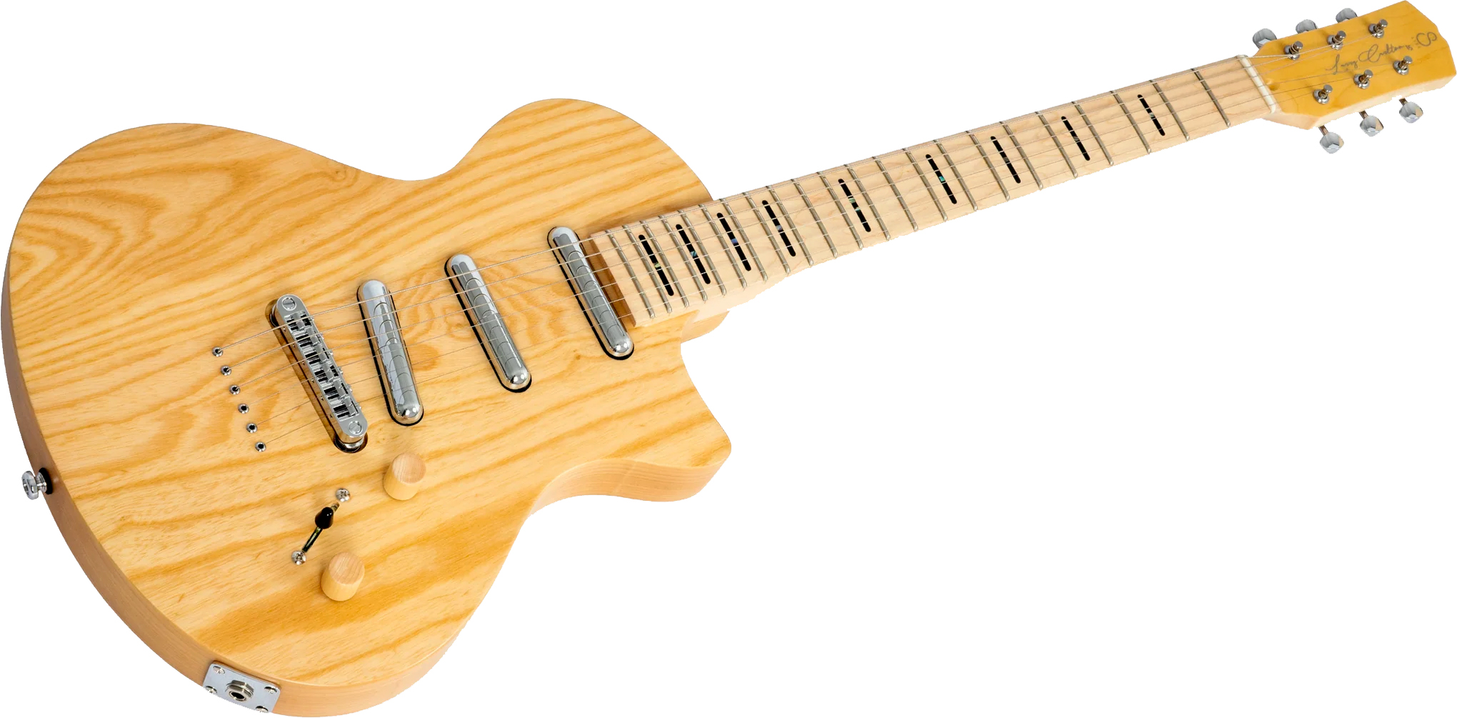 Sire Larry Carlton I5l Lh Gaucher 3s Ht Mn - Natural Satin - Retro rock electric guitar - Variation 2