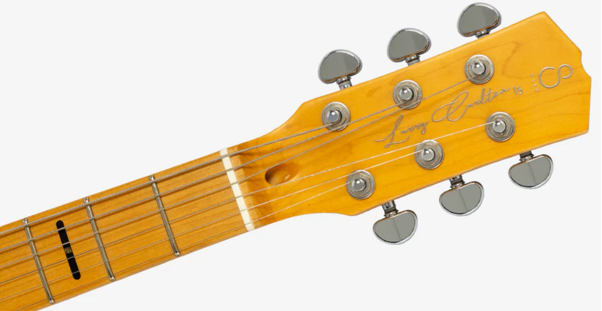 Sire Larry Carlton I5t 2s P90 Ht Mn - Candy Apple Red - Single cut electric guitar - Variation 3