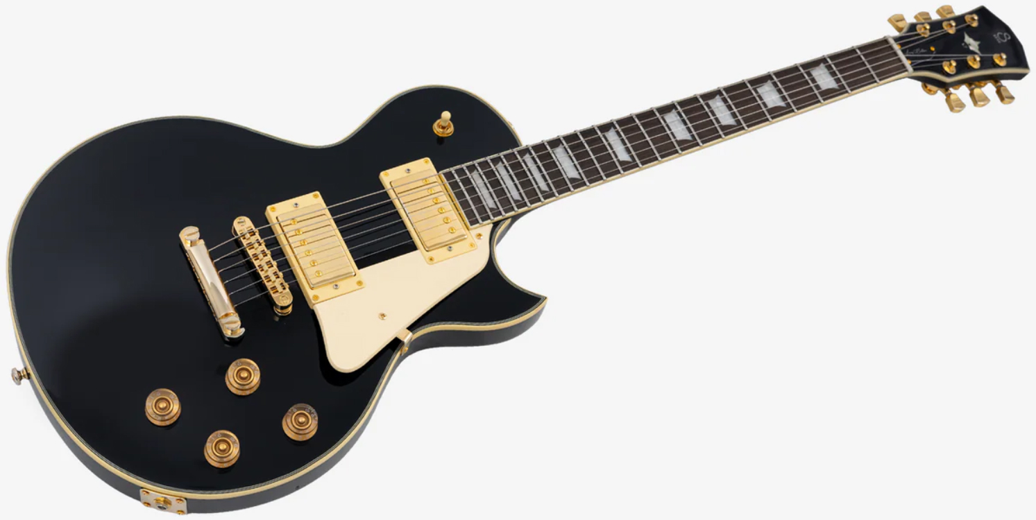 Sire Larry Carlton L7 Lh Gaucher New Gen 2h Ht Eb - Black - Single cut electric guitar - Variation 2