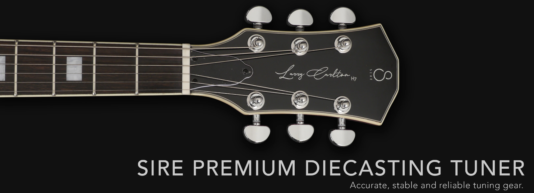 Sire Larry Carlton L7 Signature Ht Hh Eb - Tobacco Sunburst - Single cut electric guitar - Variation 4