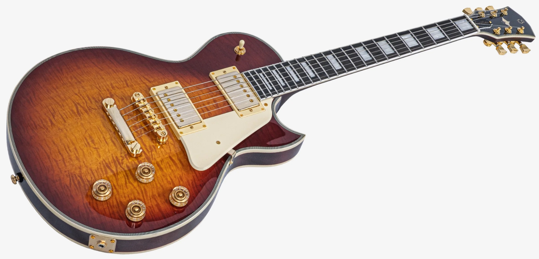 Sire Larry Carlton L7dx 2h Ht Eb - Tobacco Sunburst - Single cut electric guitar - Variation 2