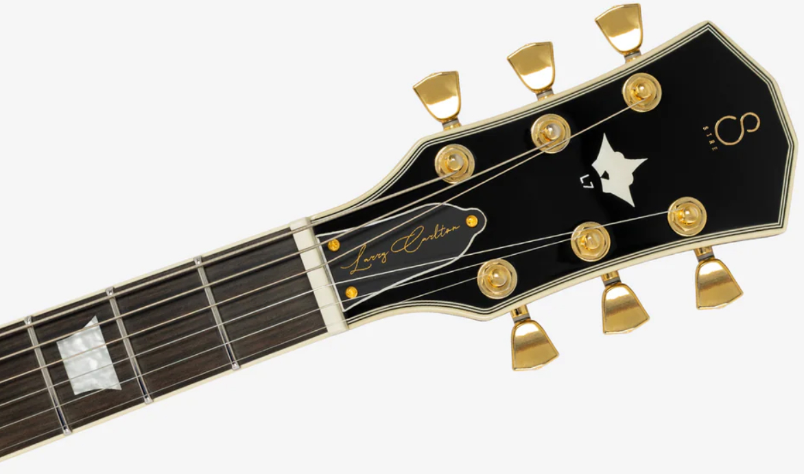 Sire Larry Carlton L7v New Gen 2s P90 Ht Eb - Black - Single cut electric guitar - Variation 3
