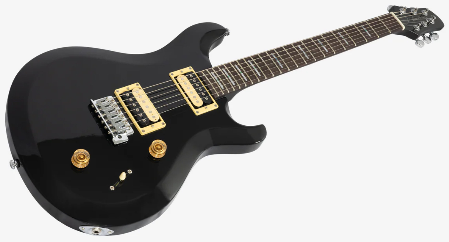 Sire Larry Carlton Q3 2h Trem Rw - Black - Double cut electric guitar - Variation 2
