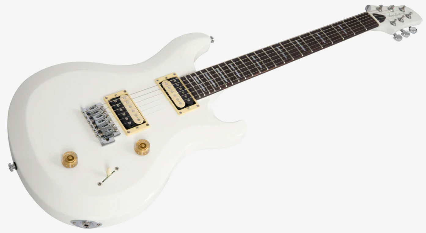 Sire Larry Carlton Q3 2h Trem Rw - Antique White - Double cut electric guitar - Variation 2