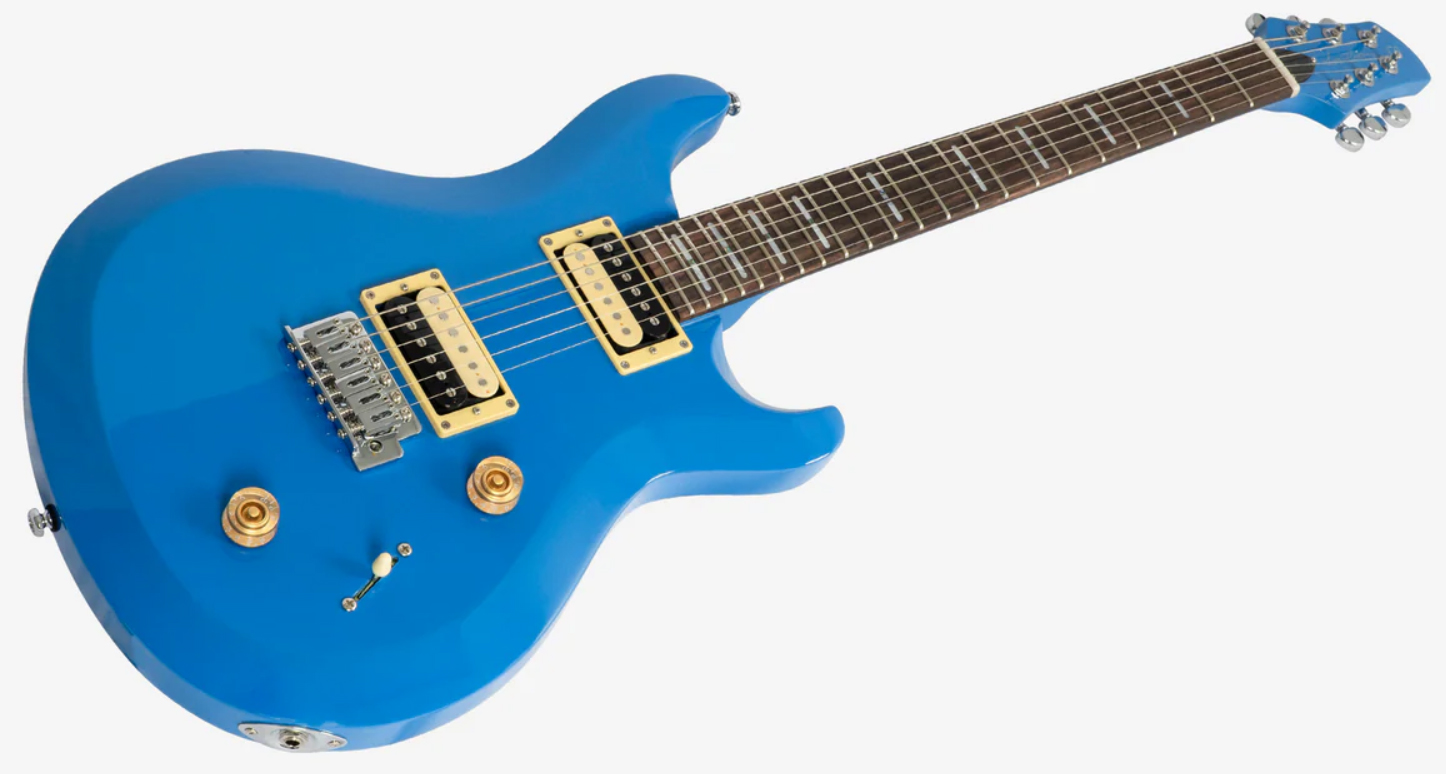 Sire Larry Carlton Q3 2h Trem Rw - Midnight Blue - Double cut electric guitar - Variation 2