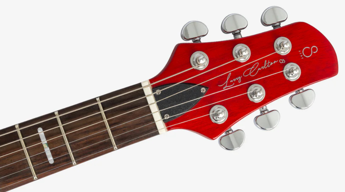 Sire Larry Carlton Q3 2h Trem Rw - Vintage Cherry - Double cut electric guitar - Variation 3