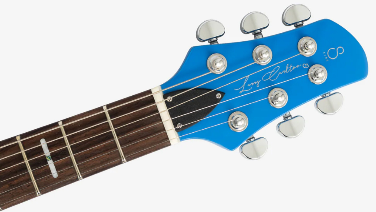 Sire Larry Carlton Q3 2h Trem Rw - Midnight Blue - Double cut electric guitar - Variation 3
