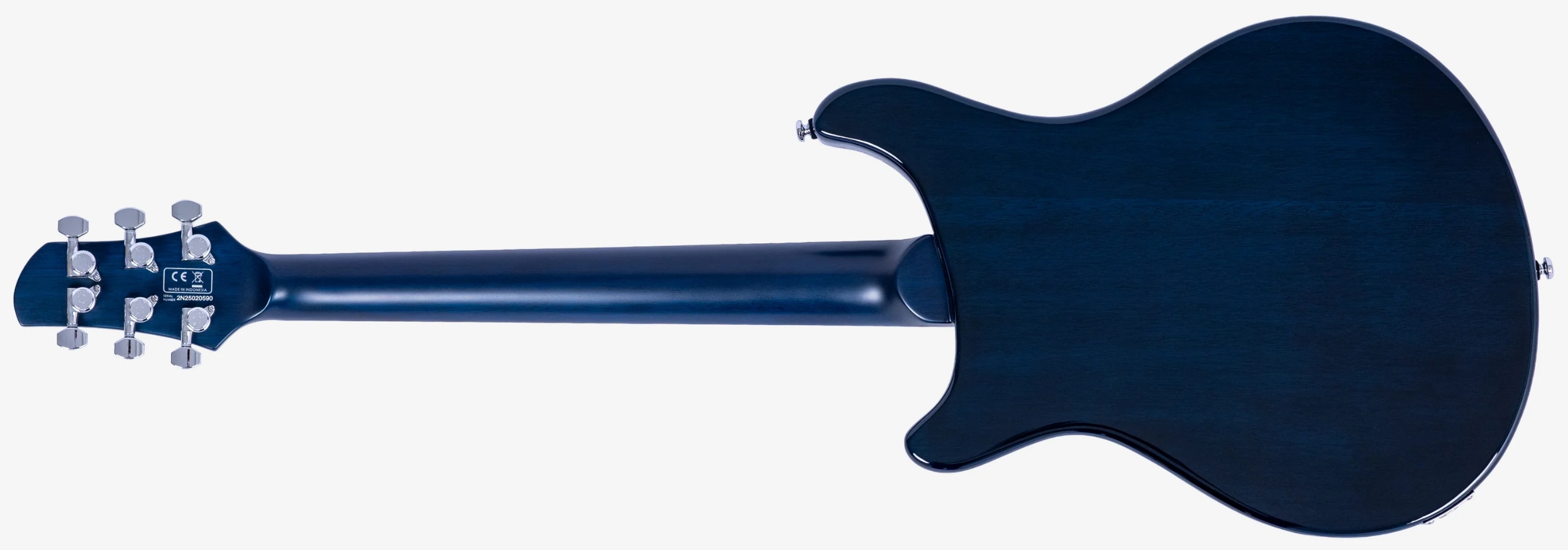 Sire Larry Carlton Q7 2h Ht Eb - Transparent Blue - Semi-hollow electric guitar - Variation 1