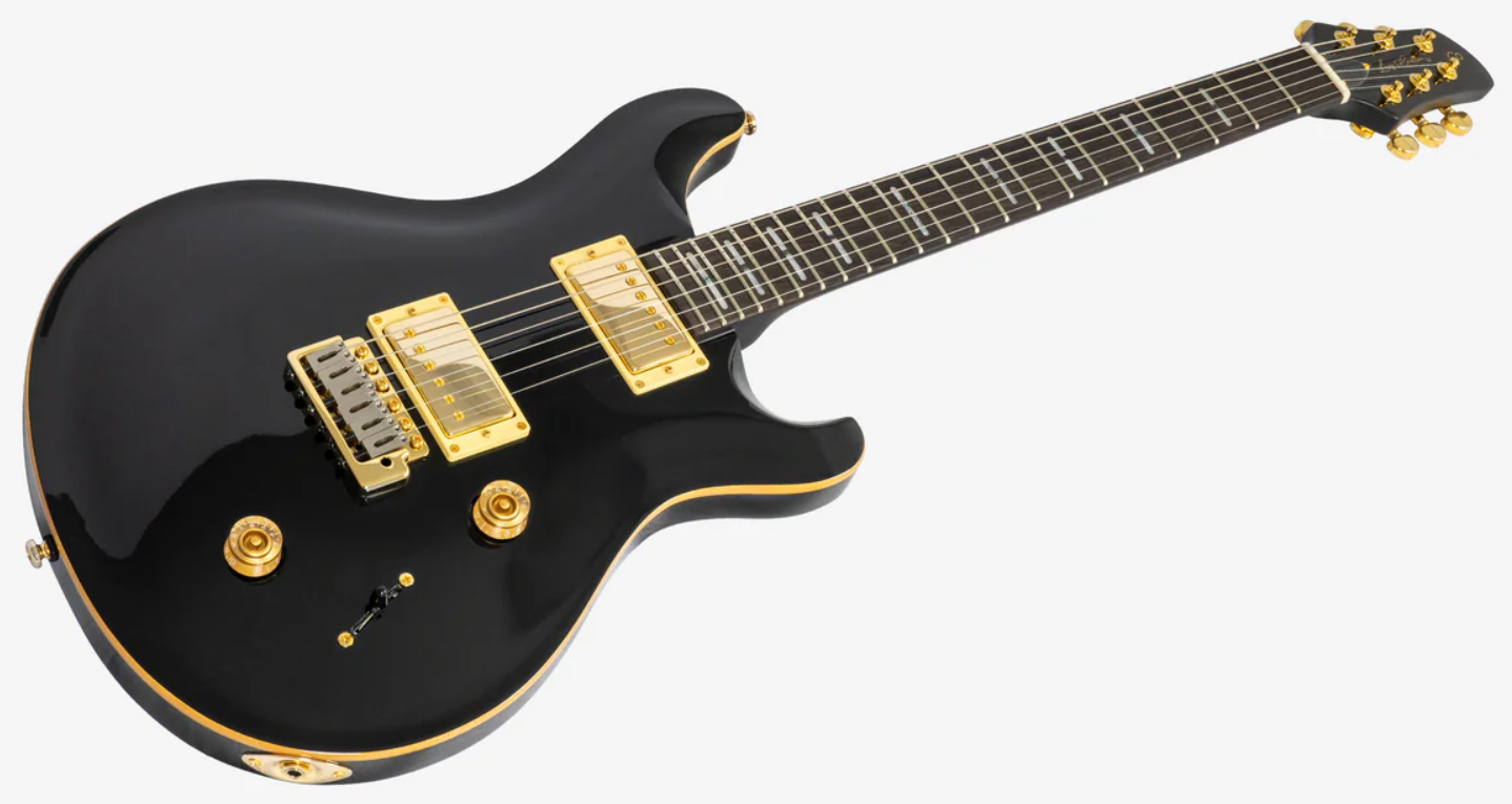 Sire Larry Carlton Q7 2h Trem Eb - Black - Double cut electric guitar - Variation 2