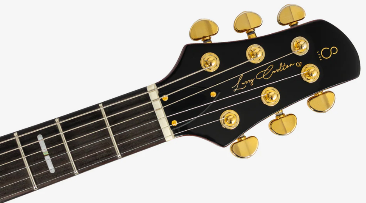 Sire Larry Carlton Q7 2h Trem Eb - Black - Double cut electric guitar - Variation 3