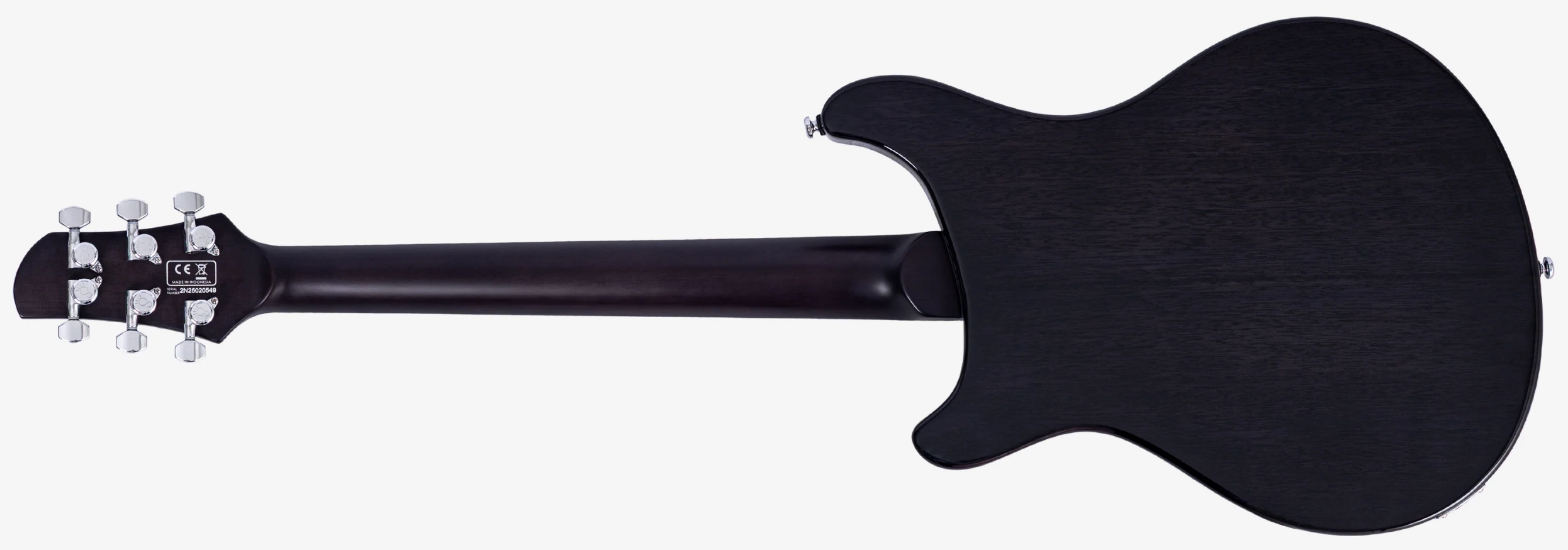 Sire Larry Carlton Q7 Hollow 2h Ht Eb - Transparent Black - Semi-hollow electric guitar - Variation 1