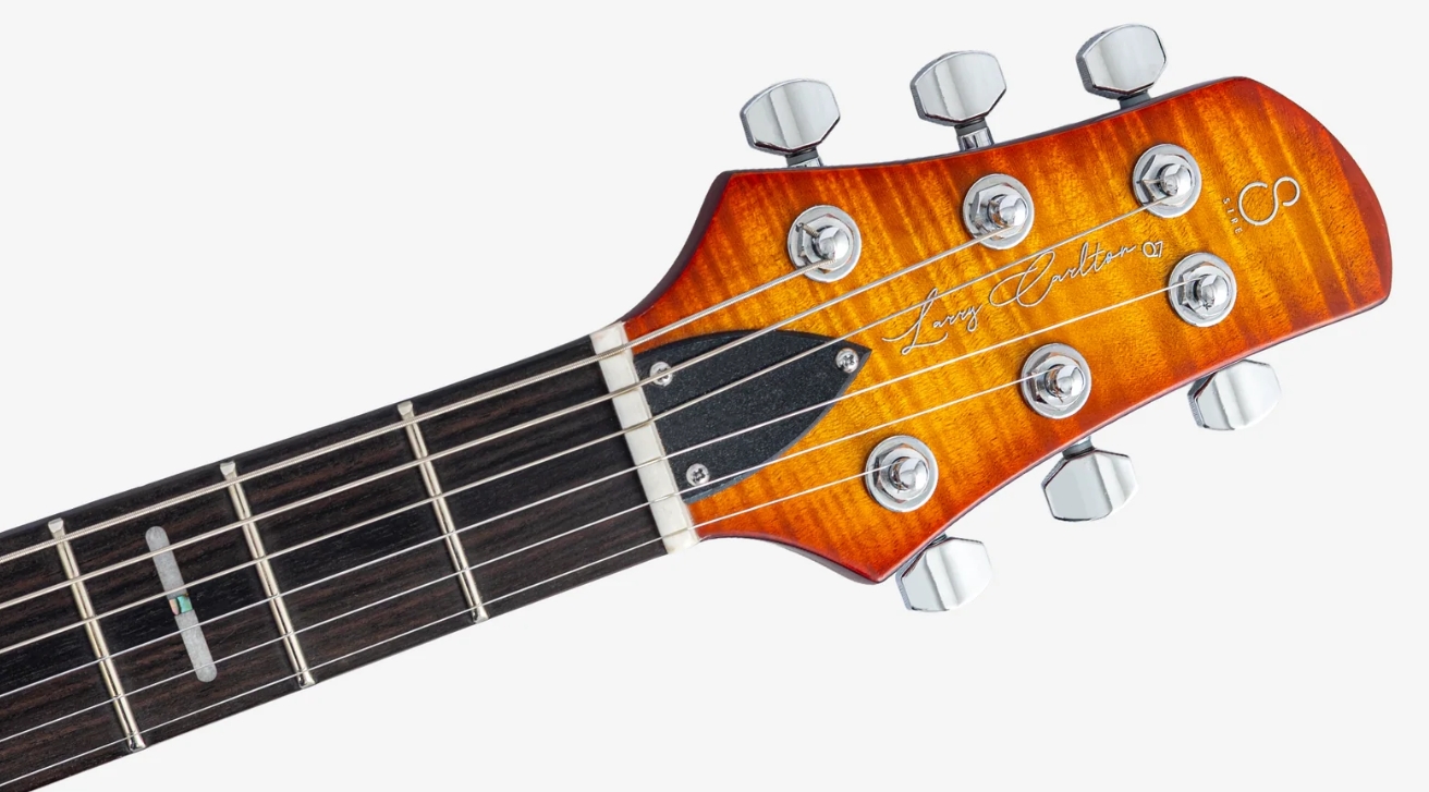 Sire Larry Carlton Q7 Hollow 2h Ht Eb - Amber Burst - Semi-hollow electric guitar - Variation 3