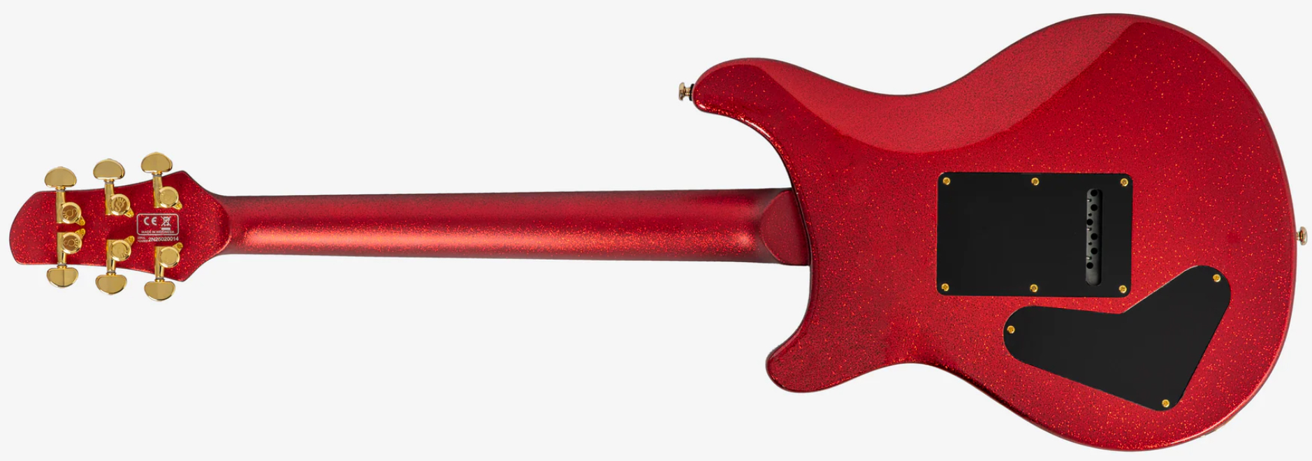 Sire Larry Carlton Q7 Lh Gaucher 2h Trem Eb - Red Sparkle - Double cut electric guitar - Variation 1