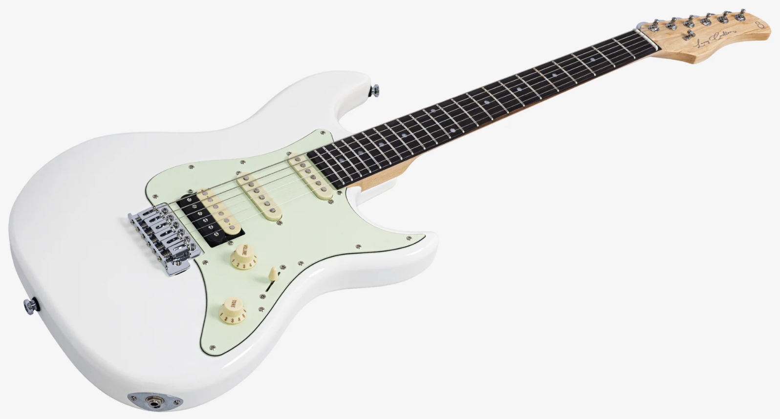 Sire Larry Carlton S1 Hss Trem Rw - Antique White - Str shape electric guitar - Variation 2