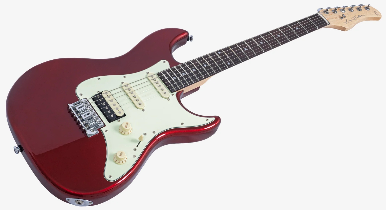 Sire Larry Carlton S1 Hss Trem Rw - Candy Apple Red - Str shape electric guitar - Variation 3