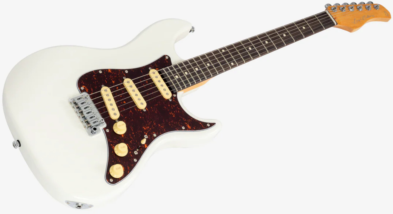 Sire Larry Carlton S3 New Gen 3s Trem Rw - Antique White - Str shape electric guitar - Variation 3