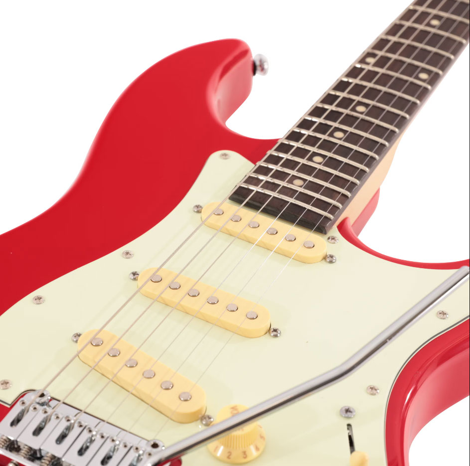 Sire Larry Carlton S3 Sss Signature 3s Trem Rw - Dakota Red - Str shape electric guitar - Variation 3