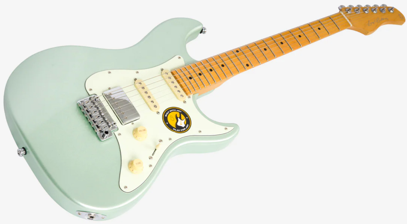 Sire Larry Carlton S5 Hss Trem Mn - Surf Green Metallic - Str shape electric guitar - Variation 2