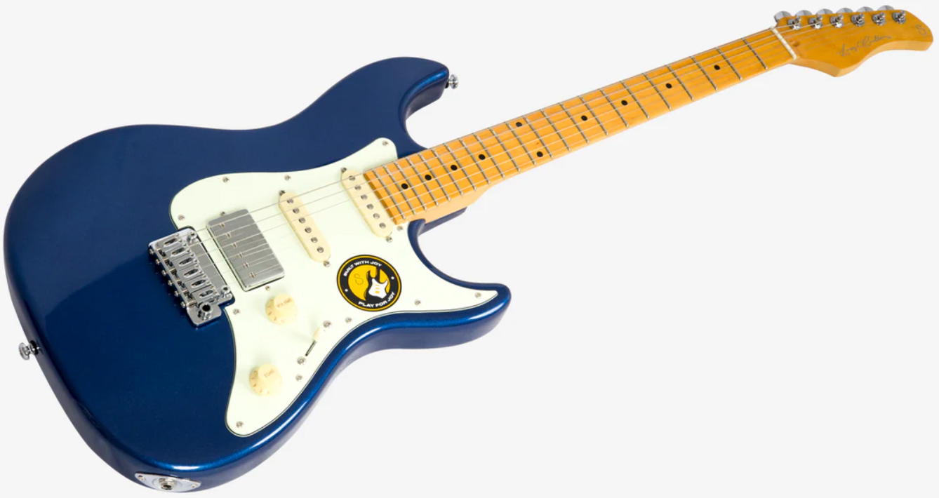 Sire Larry Carlton S5 Trem Hss Mn - Dark Navy - Str shape electric guitar - Variation 2