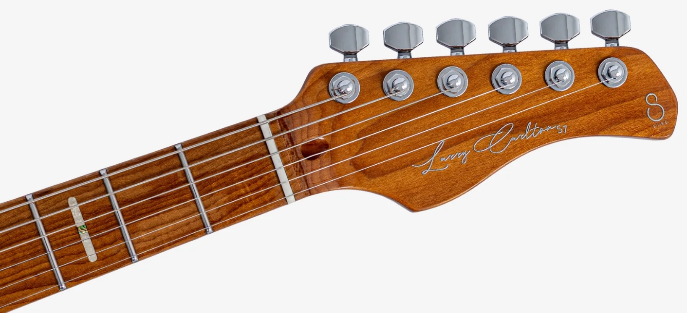 Sire Larry Carlton S7 Ash Top 3s Trem Mn - Amber Burst - Str shape electric guitar - Variation 3