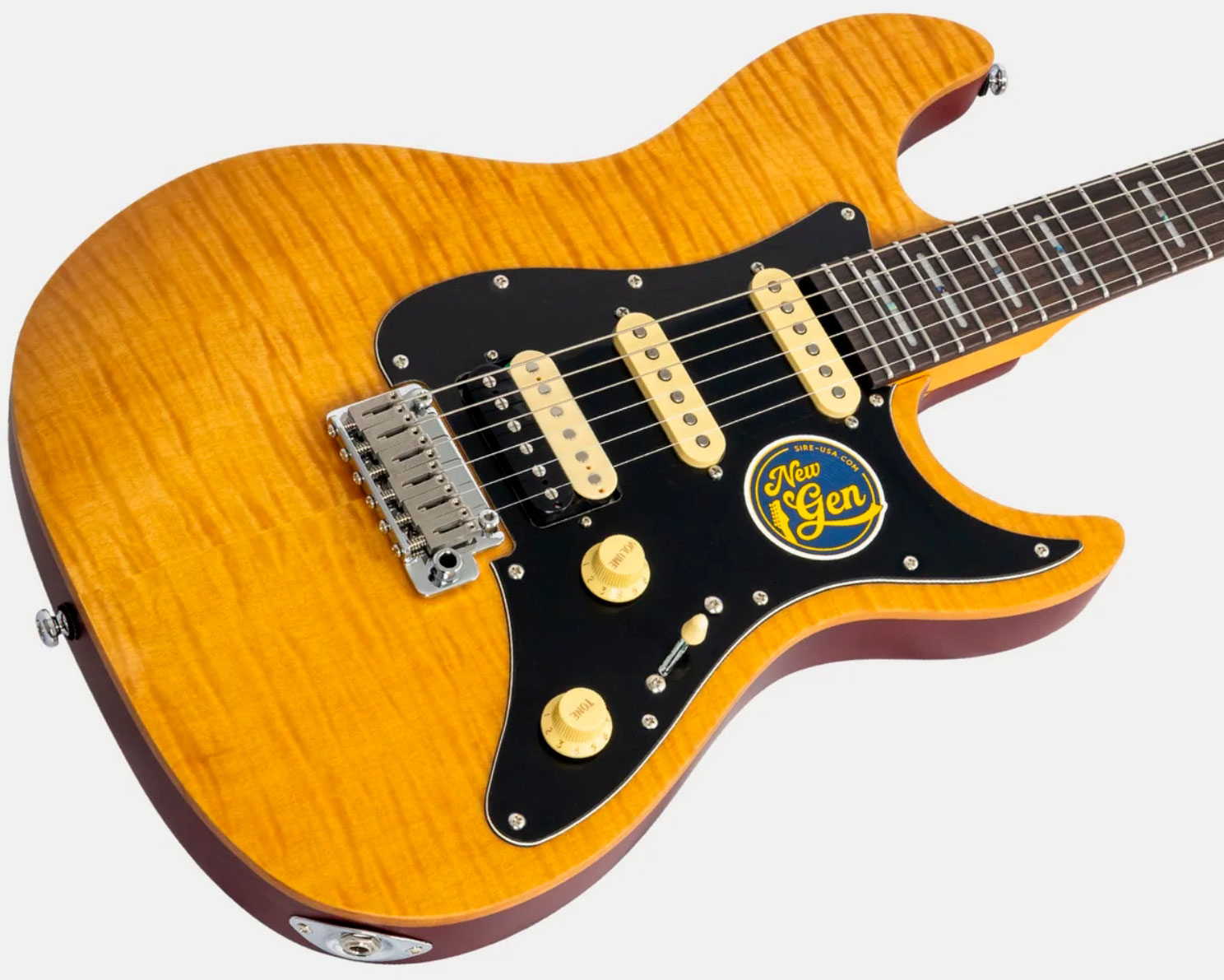 Sire Larry Carlton S7 Fm New Gen Hss Trem Rw - Natural Satin - Str shape electric guitar - Variation 2