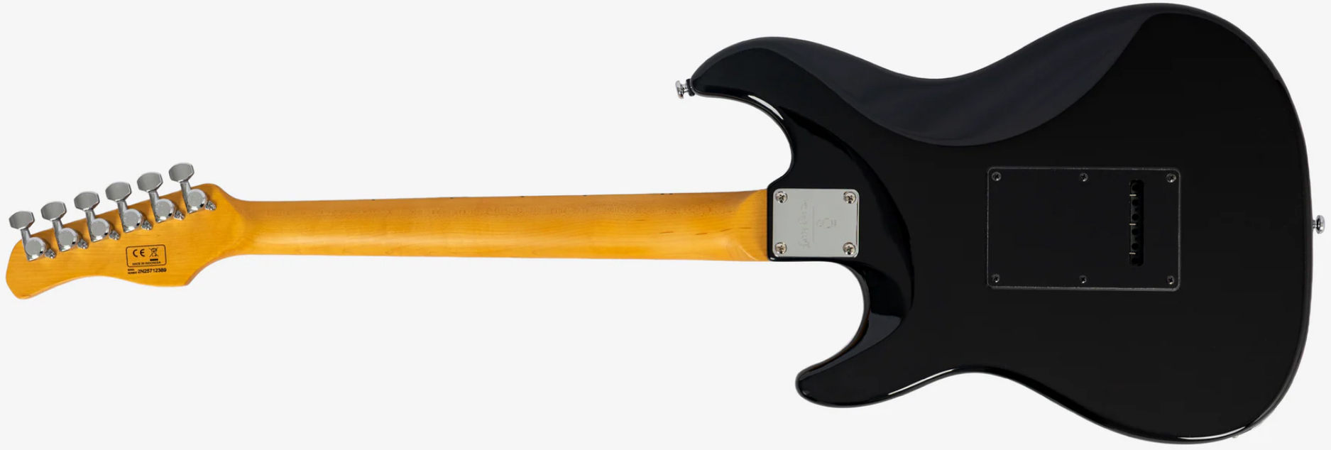 Sire Larry Carlton S7 Hss Lh Gaucher New Gen Trem Mn - Black - Str shape electric guitar - Variation 1