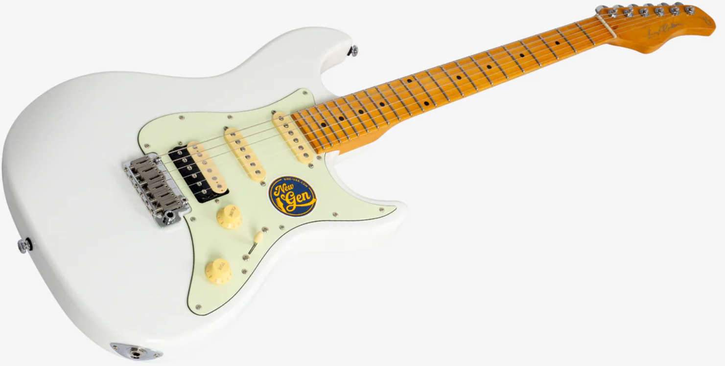 Sire Larry Carlton S7 Hss Lh Gaucher New Gen Trem Mn - White - Str shape electric guitar - Variation 2