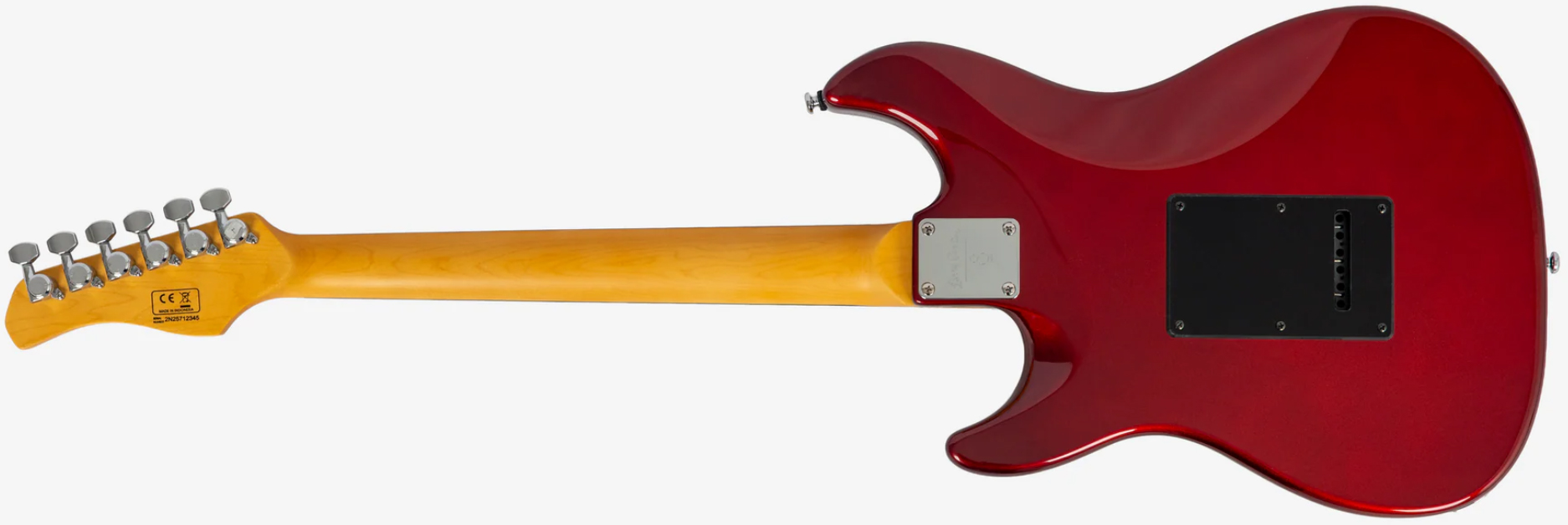 Sire Larry Carlton S7 Hss Lh Gaucher New Gen Trem Rw - Candy Apple Red - Str shape electric guitar - Variation 1