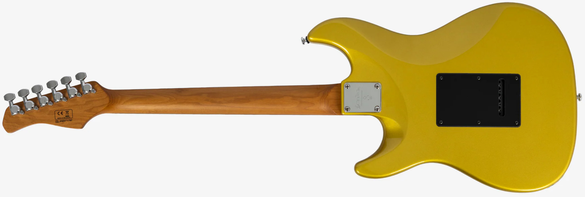 Sire Larry Carlton S7 Hss Lh Gaucher New Gen Trem Rw - Metallic Gold - Str shape electric guitar - Variation 1