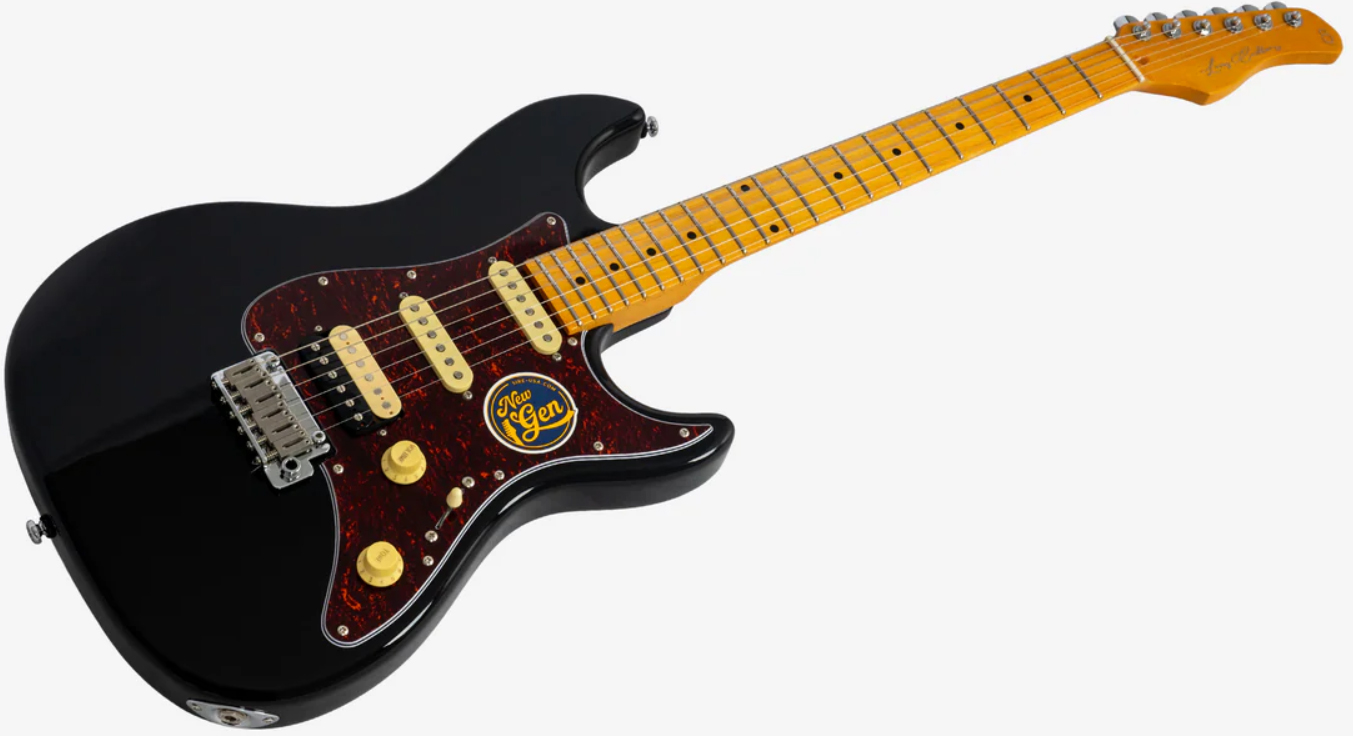 Sire Larry Carlton S7 Hss New Gen Trem Mn - Black - Str shape electric guitar - Variation 2