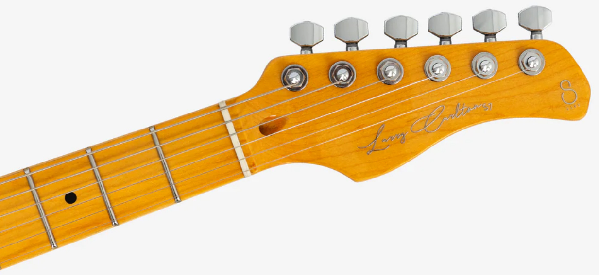 Sire Larry Carlton S7 Lh Gaucher New Gen 3s Trem Mn - Tide Pool - Str shape electric guitar - Variation 3