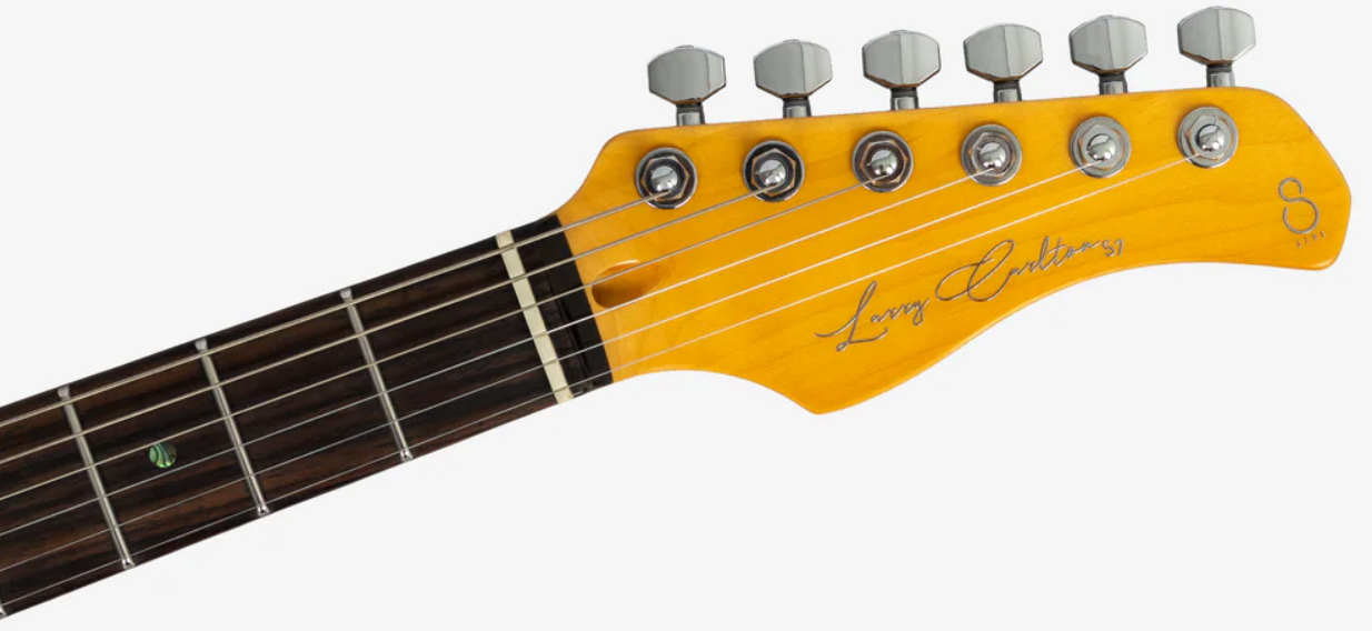 Sire Larry Carlton S7 New Gen 3s Trem Rw - Metallic Gold - Str shape electric guitar - Variation 4