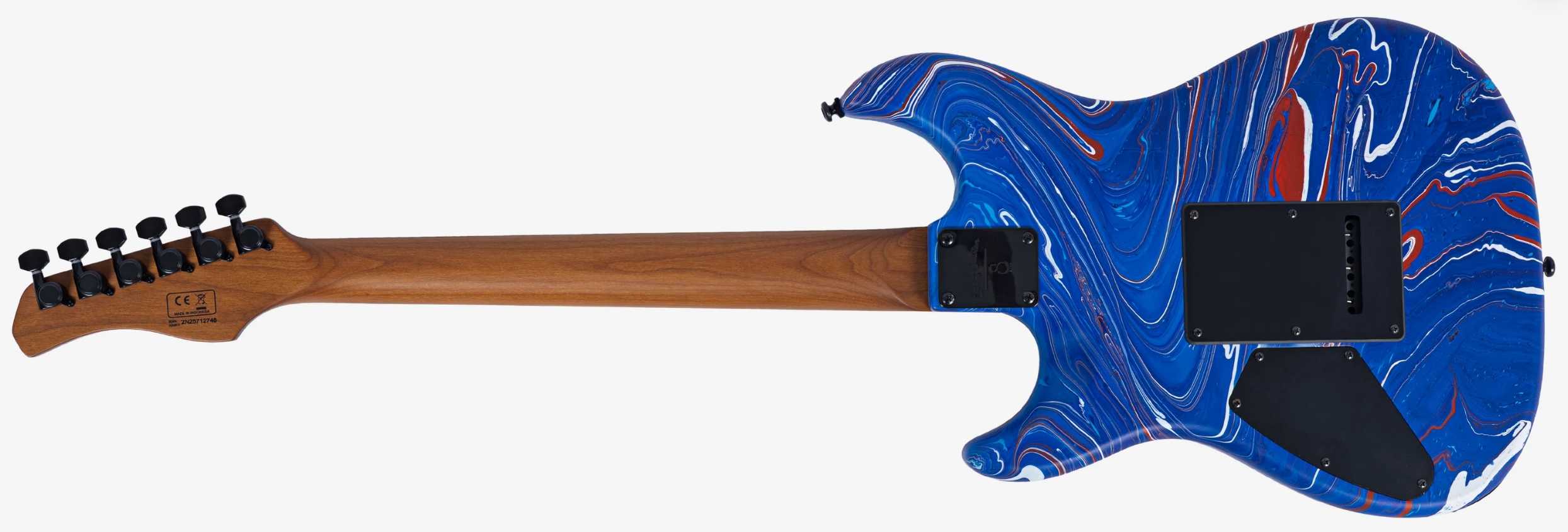 Sire Larry Carlton S7 Sw Hss Trem Rw - Blue Swirl - Str shape electric guitar - Variation 1