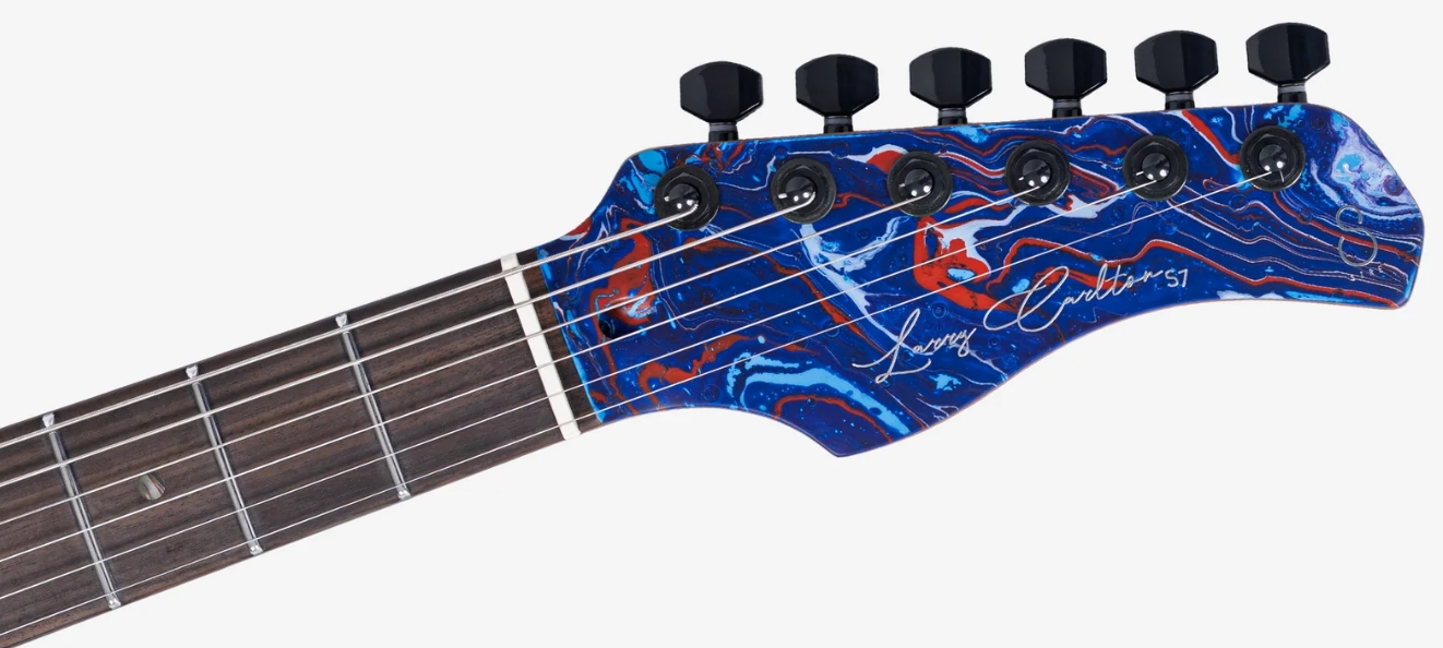 Sire Larry Carlton S7 Sw Hss Trem Rw - Blue Swirl - Str shape electric guitar - Variation 3