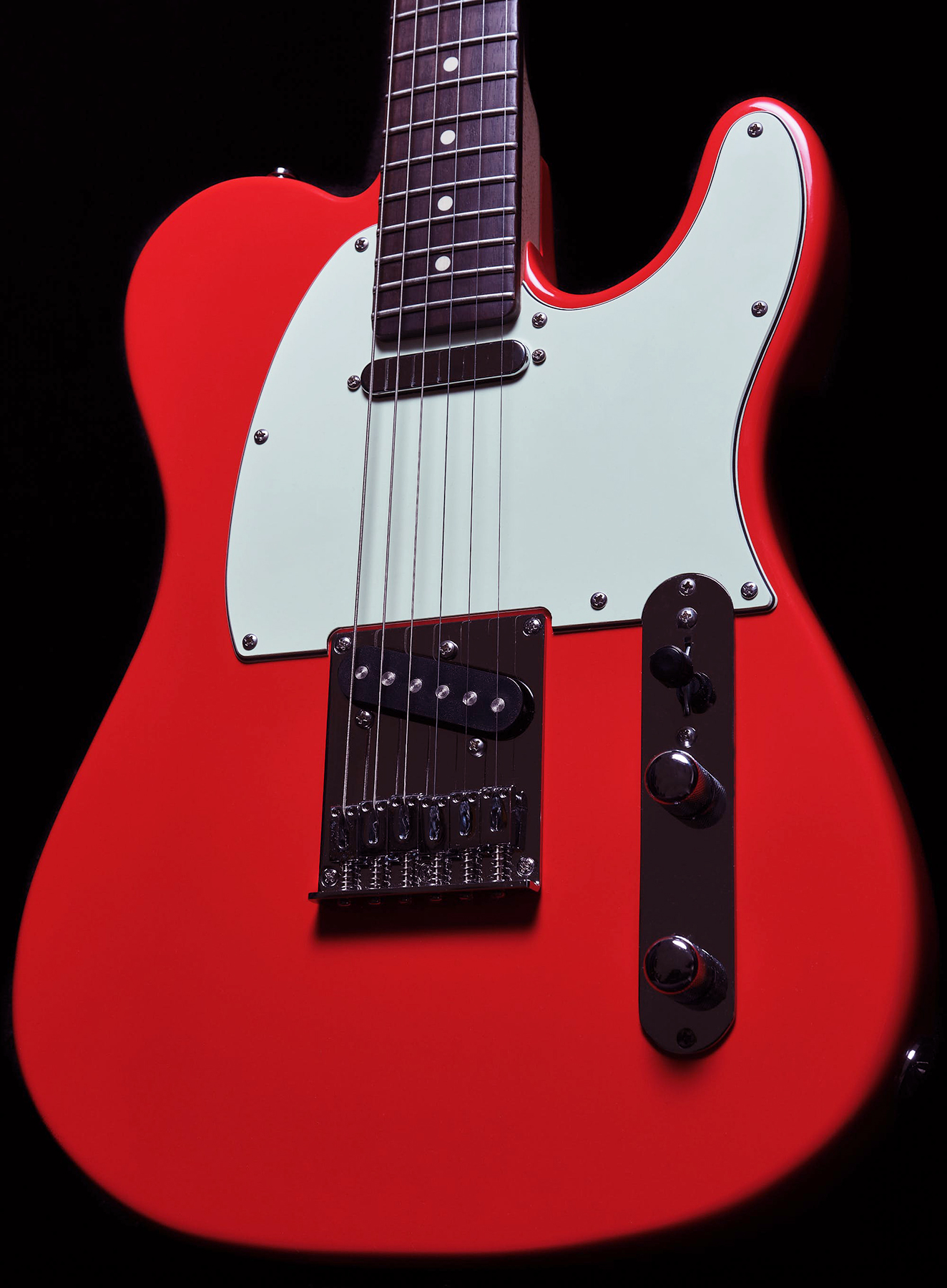 Sire Larry Carlton T3 Lh Signature Gaucher 2s Ht Rw - Dakota Red - Left-handed electric guitar - Variation 1