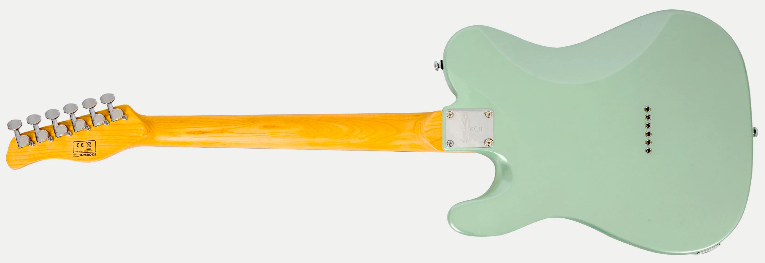 Sire Larry Carlton T3 New Gen 2s Ht Rw - Surf Green Metallic - Tel shape electric guitar - Variation 1