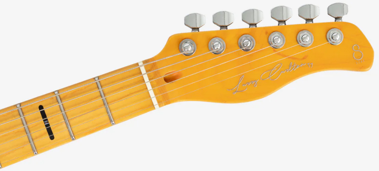 Sire Larry Carlton T7 Fm New Gen 2h Trem Mn - Transparent Blue - Tel shape electric guitar - Variation 3