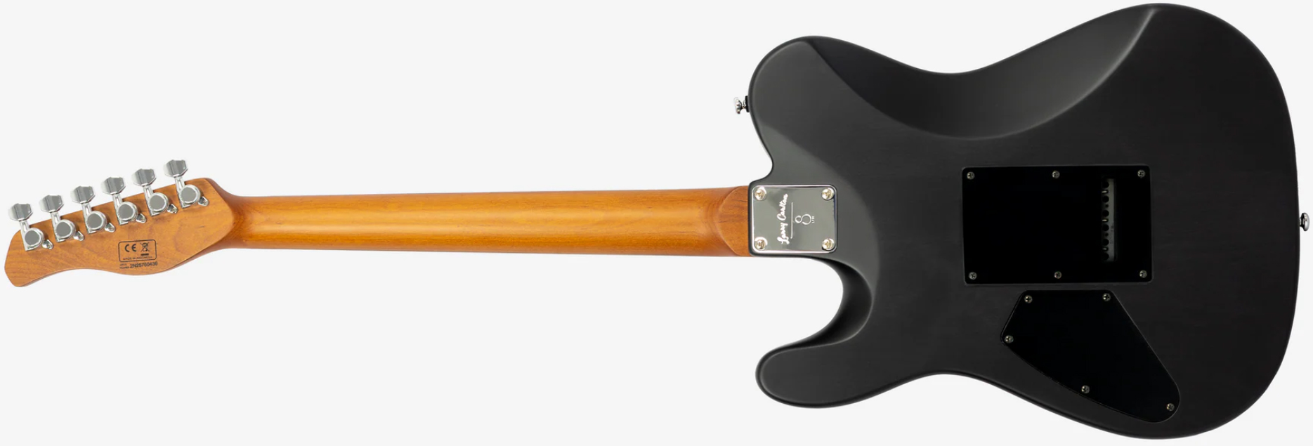 Sire Larry Carlton T7 Fm New Gen 2h Trem Rw - Transparent Black - Tel shape electric guitar - Variation 1