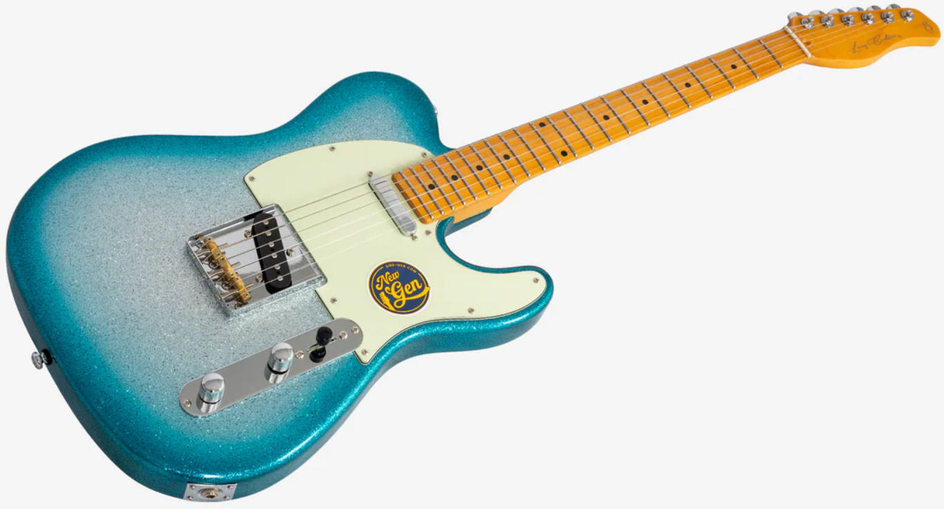 Sire Larry Carlton T7 Lh Gaucher New Gen 2s Ht Mn - Skyburst Sparkle - Tel shape electric guitar - Variation 2