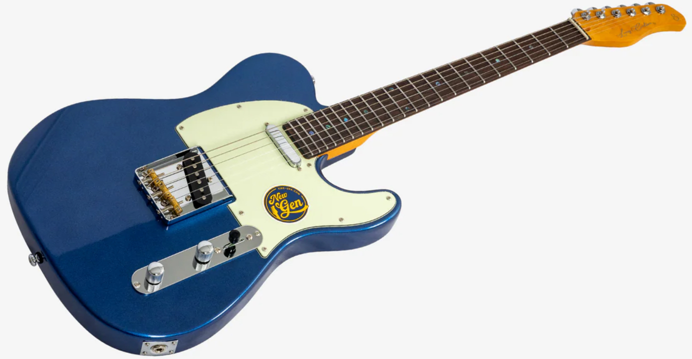 Sire Larry Carlton T7 Lh Gaucher New Gen 2s Ht Rw - Dark Navy - Tel shape electric guitar - Variation 2