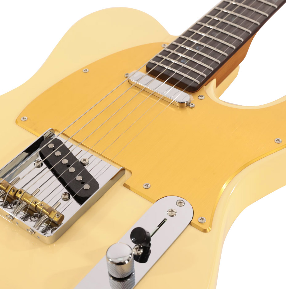 Sire Larry Carlton T7 Signature 3s Trem Mn - Vintage White - Tel shape electric guitar - Variation 3