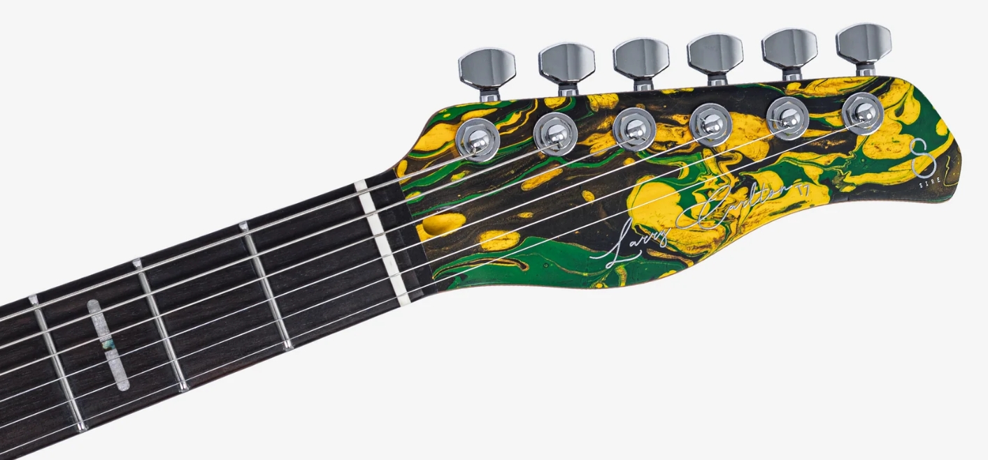 Sire Larry Carlton T7 Sw 2h Trem Rw - Yellow Swirl - Tel shape electric guitar - Variation 3